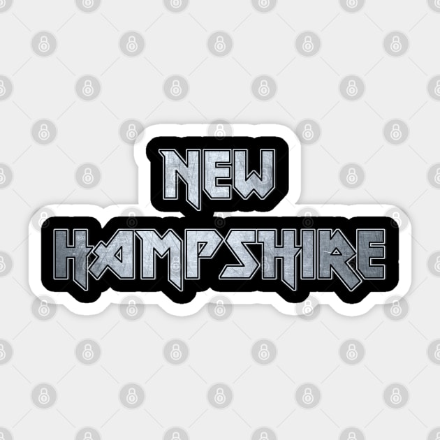 New Hampshire Sticker by KubikoBakhar